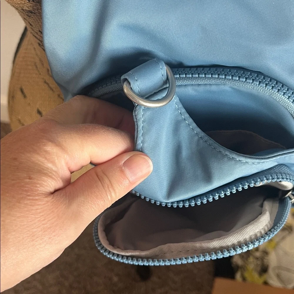 Baggalini Slate Blue Sling Bag - Picture 5 of 9